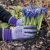 HWG515V Viola Nylon-Handschuh mit Nitril 6 Paar Arbeitshandschuhe online kaufen Gartenhandschuhe 11